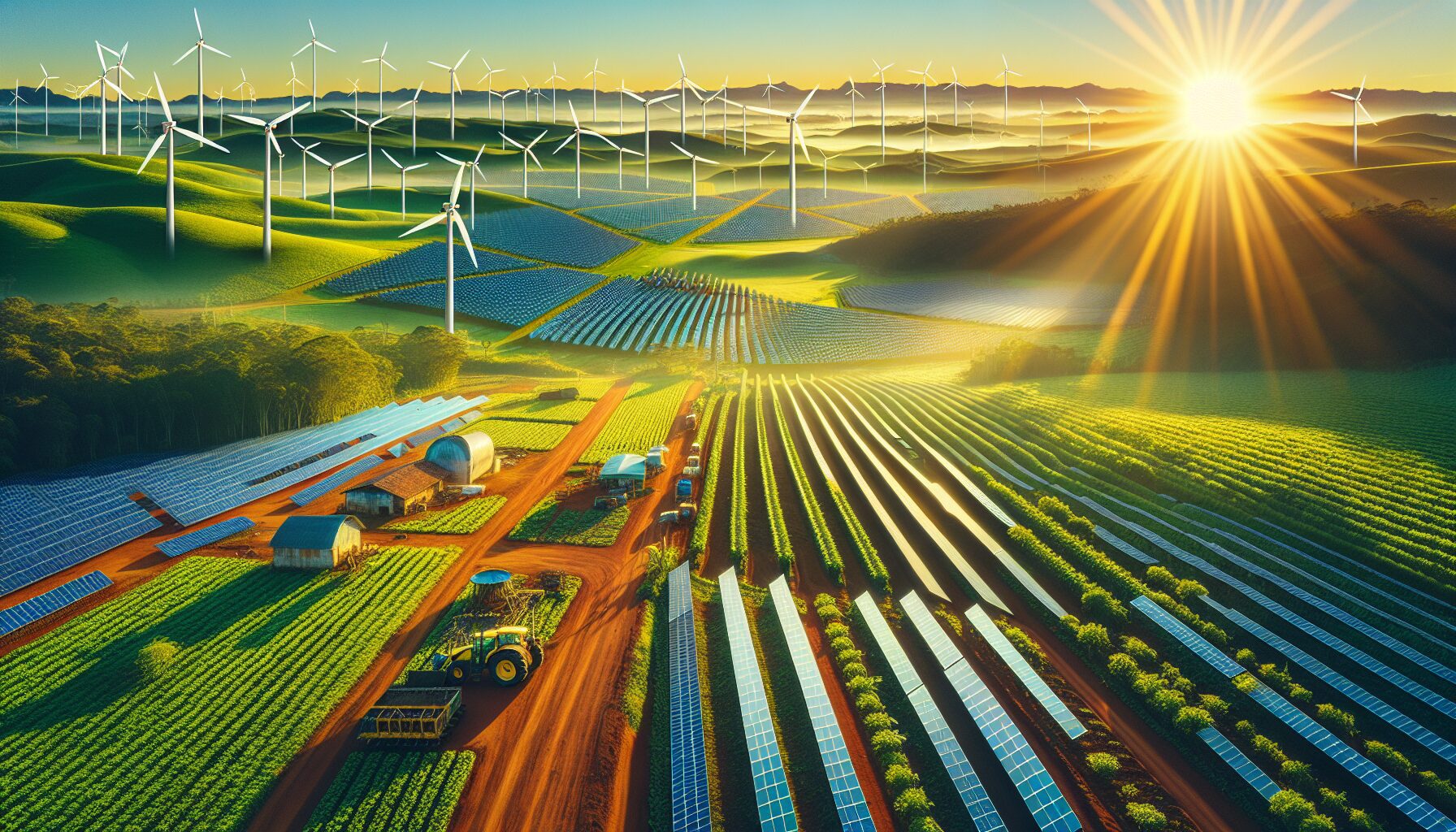 Energia Solar transformando a agricultura Brasileira